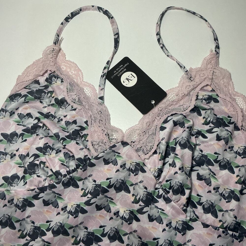 Pink Lace NWT Small Nightgown/Slip Dress Floral Feminine